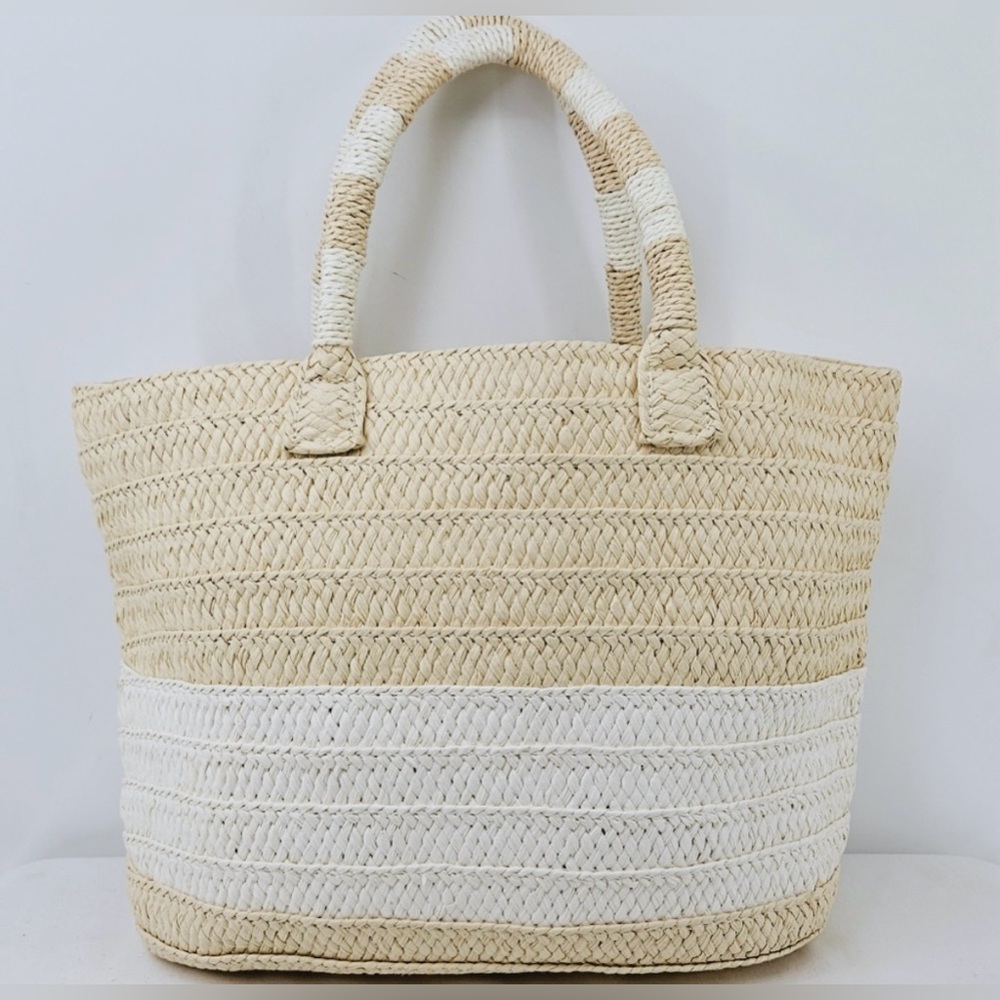 Like New Altru 100% Paper Straw Tote Bag - Picture 7 of 16
